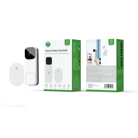 "Enhance Your Home Security with WOOX SMART VIDEO DOORBELL R4331 – Stay Connected Anytime, Anywhere!"